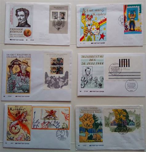 Bund Fdc Block Ersttagsbriefe Bund Ebay