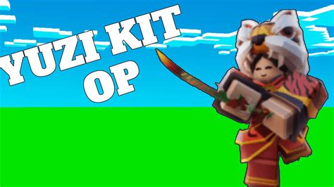 The Yuzi Kit Is Still Good Roblox Bedwars Youtube