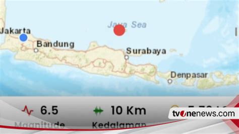 Tak Berpotensi Tsunami BMKG Beberkan Penyebab Utama Gempa Tuban Hari Ini