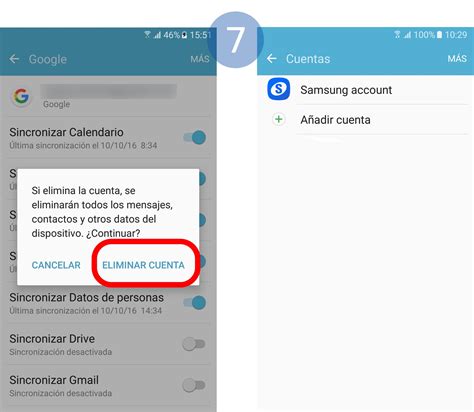 Galaxy A5 2016 Cómo eliminar una cuenta Google Gmail del