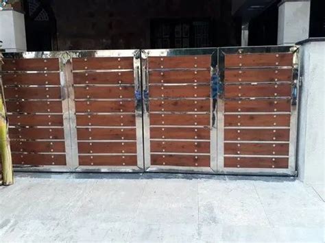 2 Doors Stainless Steel Hpl Gate At Rs 1250 Sq Ft In Chennai Id