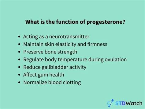 High Progesterone Symptoms