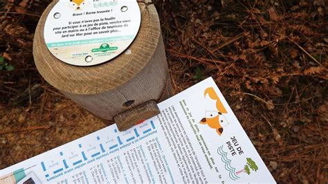 Jeu de piste en forêt Jard sur Mer