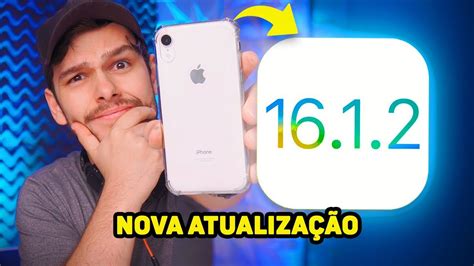 NOVA ATUALIZAÇÃO iOS 16 1 2 QUAIS SÂO AS NOVIDADES YouTube