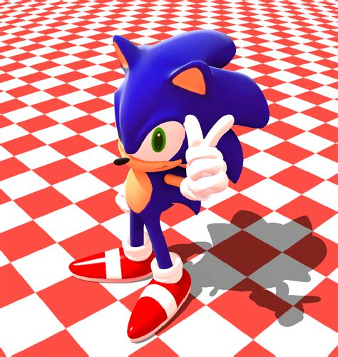 3D Sonic fan model (Scratch) : r/SonicTheHedgehog