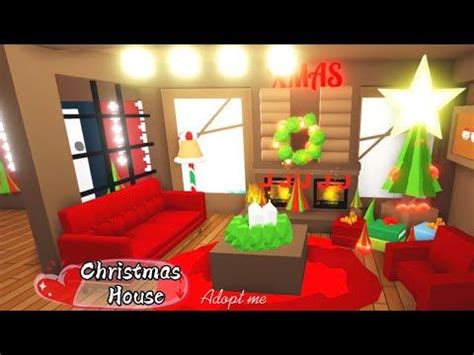 Adopt Me Christmas House Speed Build Roblox Christmas House