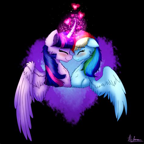 955511 Safe Artist Saphi Boo Rainbow Dash Twilight Sparkle