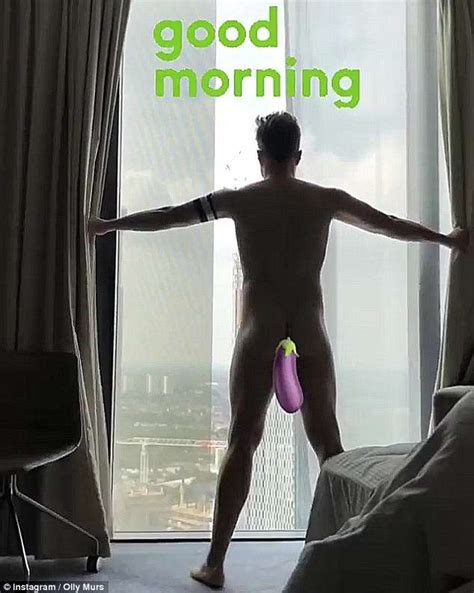 Olly Murs Goes Naked In Cheeky Snap As Robbie Williams Steals His