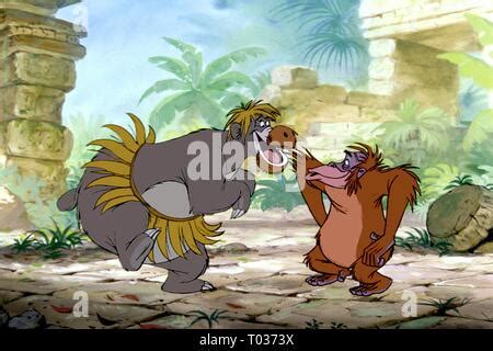 APE KING LOUI BALOO THE BEAR THE JUNGLE BOOK 1967 Stock Photo Alamy