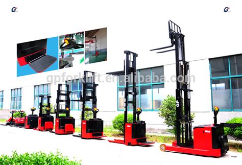 Kg Kg Curtis Controller Electric Stacker Truck High Quality