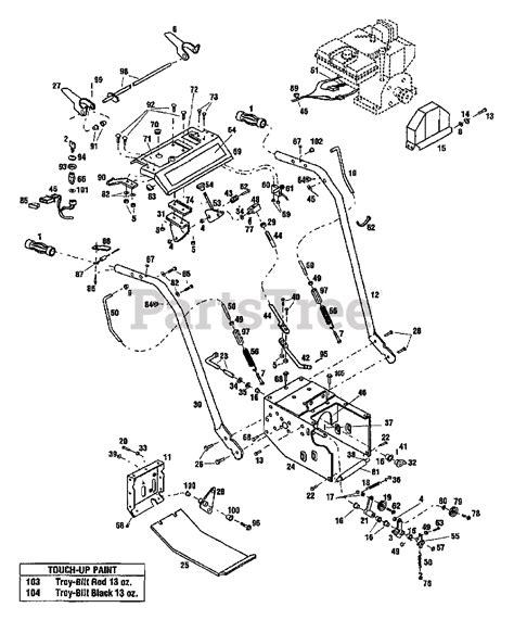 Troy Bilt 42010 Troy Bilt 24 Snow Thrower Sn 420100100101