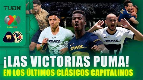 Ciudad Auriazul Las Ltimas Victorias De Pumas Sobre Am Rica En El