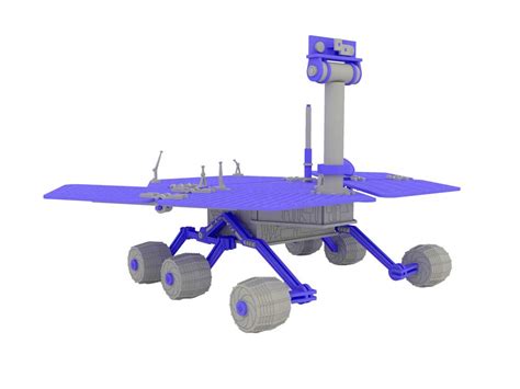 Mars Rover Spirit - Space | MakeCNC.com