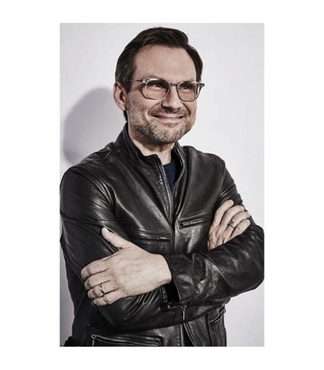 Christian Slater Mr Robot Leather Jacket