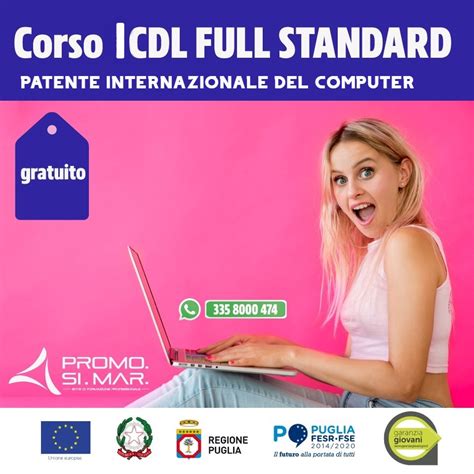 Icdl Patente Internazionale Del Computer Promosimar Ente Di