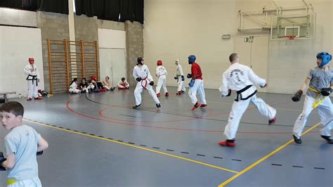 Taekwon Do Itf Bushido Jambes Sparring Combat Youtube