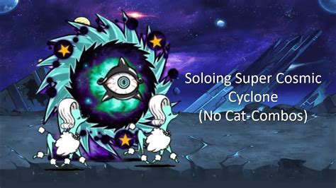 Soloing Super Cosmic Cyclone With No Combos YouTube