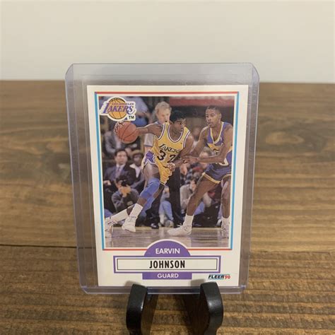 1990 91 FLEER MAGIC JOHNSON LOS ANGELES LAKERS 93 EBay