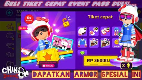 Beli Tiket Cepat EventPass PK XD Dan Dapatkan Armor Spesial Valentine