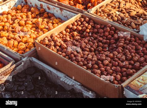 Dried Fruit Nuts Market Stall India Hi Res Stock Photography And Images