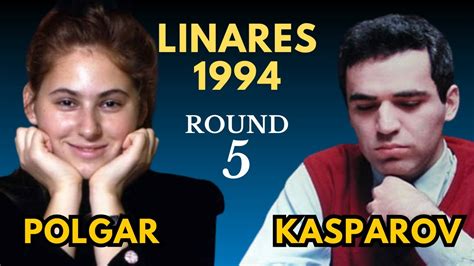 Judit Polgar Vs Garry Kasparov Linares 1994 Round 5 YouTube