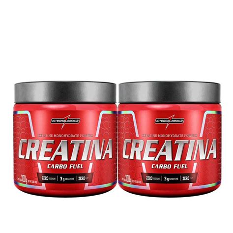 Kit X Creatina Monohidratada Carbo Fuel G Integralmedica Shopee