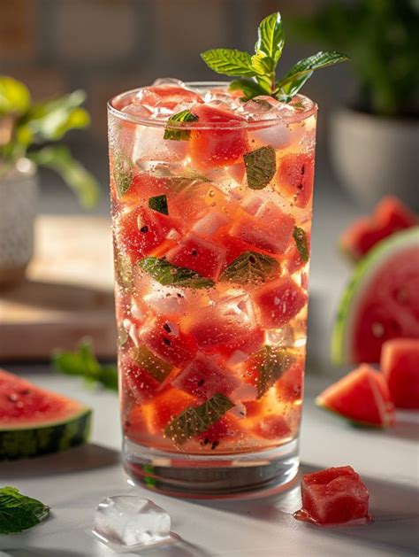 Summer Is Coming Soon And We Want To Share This Lovely Watermelon Mint