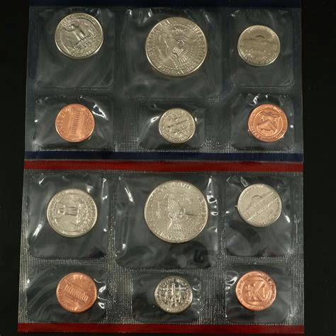 11 United States Uncirculated Mint Sets Including A 1997 2000 And