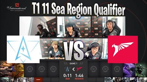 TI 11 Regional Qualifiers SEA Day 13 Talon Esports Vs Polaris