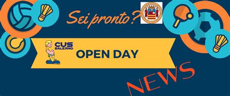 Sport Al Cus Salerno Ecco I Nuovi Open Day C U S Salerno A S D