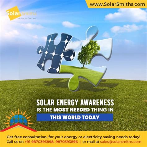 Solar Energy Awareness Solarsmith Energy