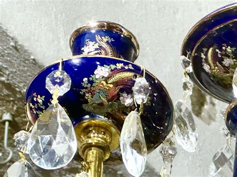 Старинная фарфоровая люстра, ГДР купить в интернет-магазине Ярмарка ...