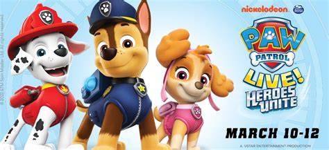 ‘paw Patrol Live Heroes Unite Preview