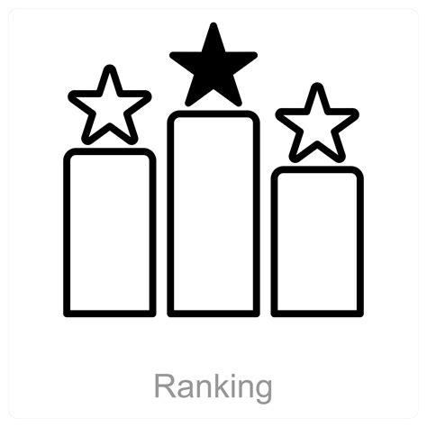Ranking and top icon concept 46398269 Vector Art at Vecteezy