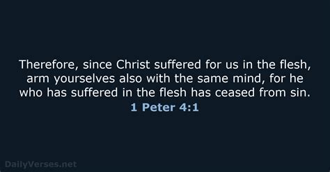 1 Peter 4 1 Bible Verse NKJV DailyVerses Net