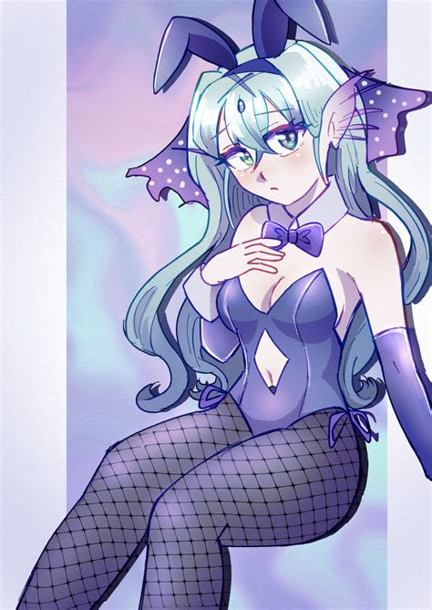 Rule Girls Bunnysuit Grey Skin Human Legs Mermaid Tearlaments