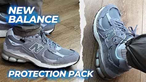 New Balance R Refined Future Protection Pack Grey On Feet Look