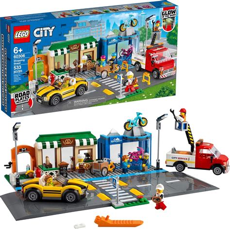 Lego City Shopping Street 60306 Building Kit Cool Building