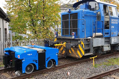 Electric Railcar Movers For To Tons Emission Free