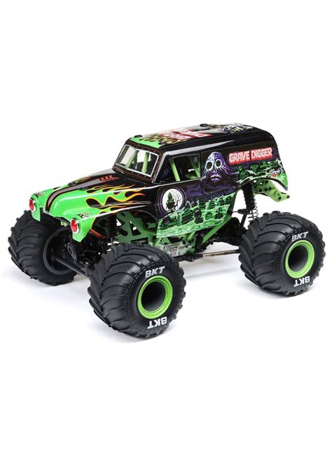 Losi Los01026t1 Mini Lmt 4wd Brushed Rtr Monster Truck Grave Digger