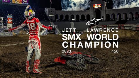 Jett Lawrence Wins The 2023 SuperMotocross Finale Alpinestars YouTube