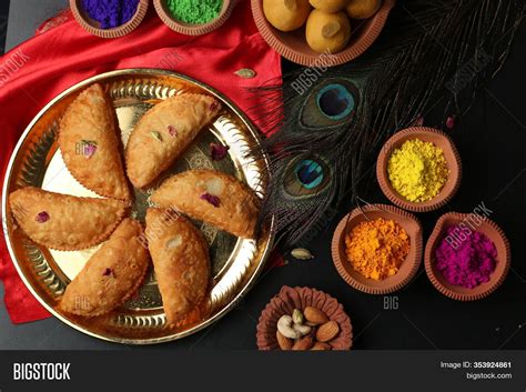 Indian Holi Snack Image & Photo (Free Trial) | Bigstock