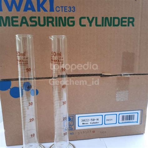 Promo Measuring Cylinder Ml Gelas Ukur Ml Iwaki N