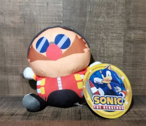 Sonic The Hedgehog Dr Robotnik Eggman Plush Stuffed Sega Toy