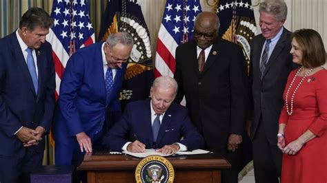 US President Joe Biden Signs Massive Climate And Healthcare Legislation