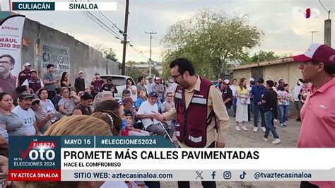 Elecciones Sinaloa Juan De Dios G Mez Se Compromete A Pavimentar