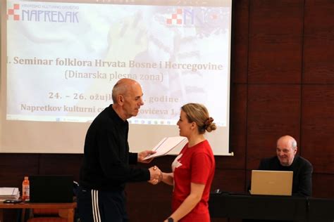 U Zagrebu Zavr Io I Seminar Folklora Hrvata Bosne I Hercegovine Hkd