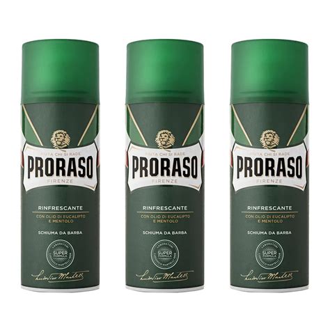 Proraso Rinfrescante Pianka Do Golenia Z Eukaliptusem Linia Zielona