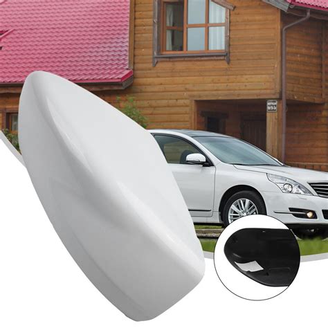 Sleek White Mirror Cap Cover For Nissan Altima 2 5L 3 5L Sedan Easy