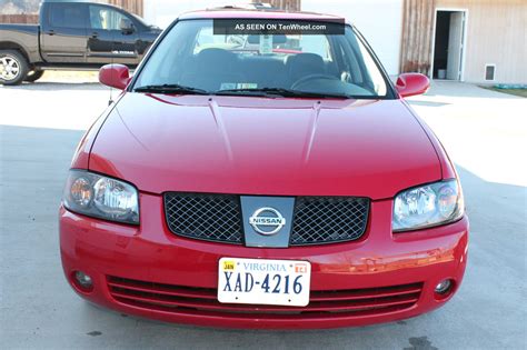 2006 Nissan Sentra Se R Spec V Sedan 4 Door 2 5l